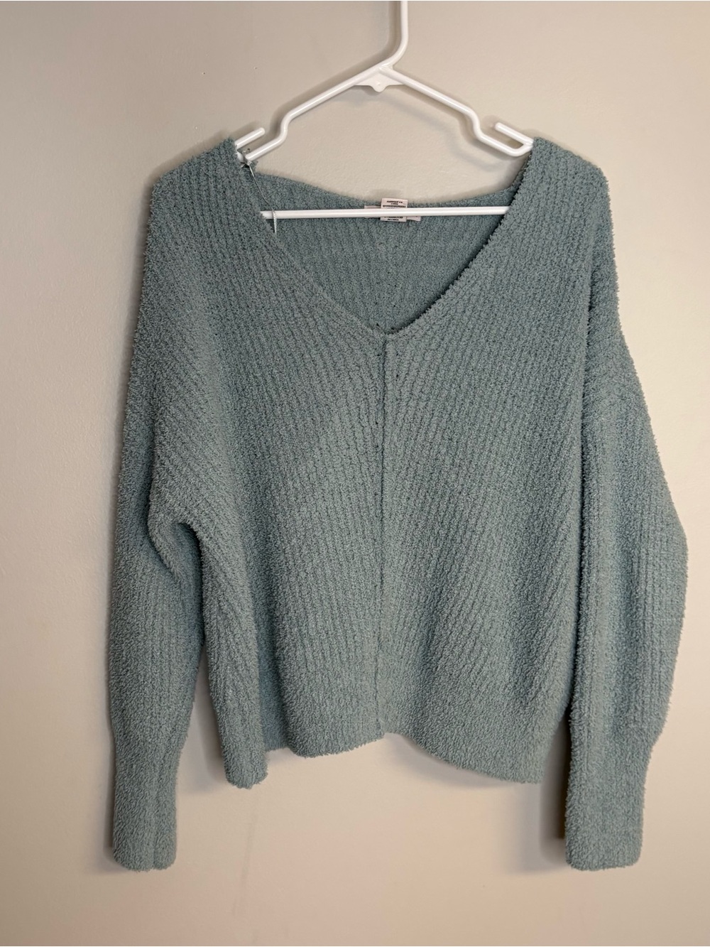 Sincerely Jules Mint Green V-Neck Pullover Sweater